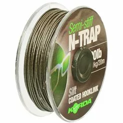 Korda N-Trap Semi-Stiff Coated Hooklink -Rods Sales 2023 13502 600 Silt