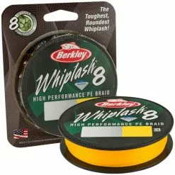Berkley Whiplash 8 Yellow 300m – 32.6lb