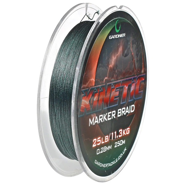 Gardner Kinetic Marker Braid 250m – 25lb 3 Gardner Kinetic Marker Braid 250m – 25lb
