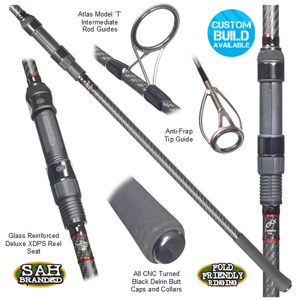 Tackle Box CF-X Black Edition 12ft Continental Carp Rod 3 – 4.5oz (50mm) 3 Tackle Box CF-X Black Edition 12ft Continental Carp Rod 3 – 4.5oz (50mm)