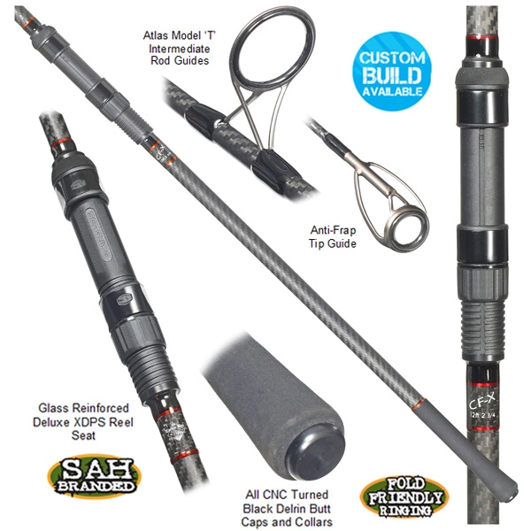 Tackle Box CF-X Black Edition Carp Rod 12ft 2.75lb 3 Tackle Box CF-X Black Edition Carp Rod 12ft 2.75lb