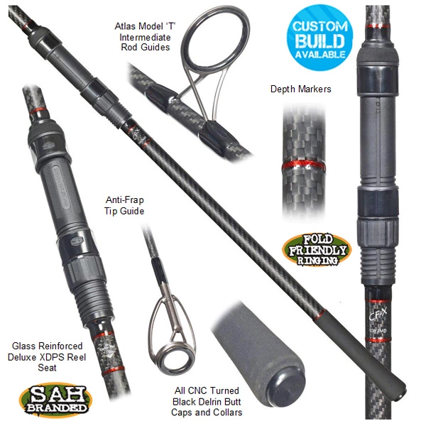 Tackle Box CF-X Black Edition SMD (Spod, Marker & Device) Utility Rod 10ft 3.75lb 3 Tackle Box CF-X Black Edition SMD (Spod, Marker & Device) Utility Rod 10ft 3.75lb
