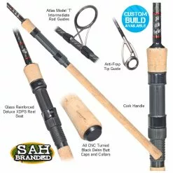 Tackle Box CF-X Black Edition 1-Piece Tree Rod 6ft 3lb