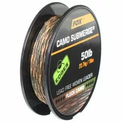Fox Edges Submerge Camo Lead Free Leader 10m – 50lb