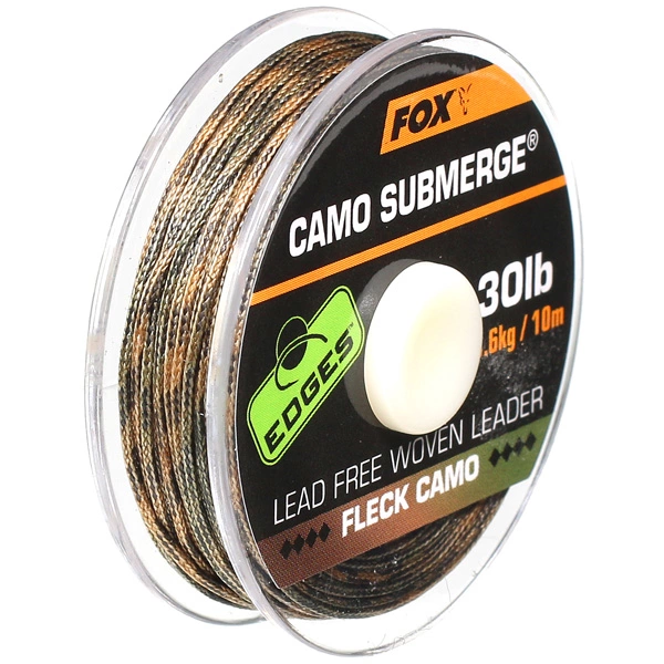 Fox Edges Submerge Camo Lead Free Leader 10m – 30lb 3 Fox Edges Submerge Camo Lead Free Leader 10m – 30lb