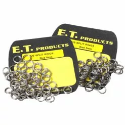 E.T. Products Stainless Steel Split Rings