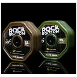 RidgeMonkey RM-Tec Rock Bottom Tungsten Coated Hooklink 10m