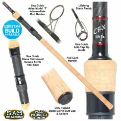 Tackle Box CF-X Black Edition Carp Rod 10ft 3lb – Full Cork Handle