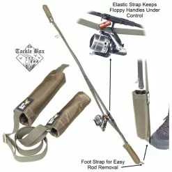 Tackle Box Adjustable Elasticated Rod & Tip Protectors