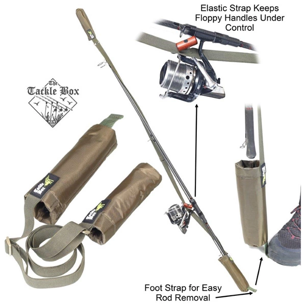 Tackle Box Adjustable Elasticated Rod & Tip Protectors 3 Tackle Box Adjustable Elasticated Rod & Tip Protectors