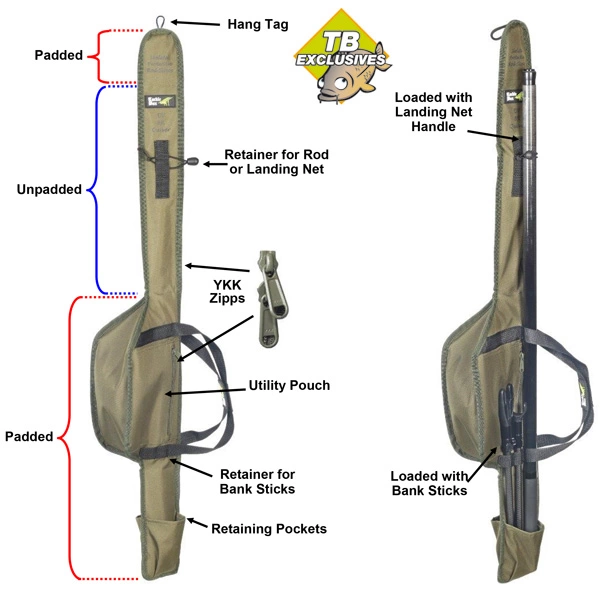 Tackle Box Darent Valley 8ft Quiver Special Skeletal Protective Rod Sleeve 3 Tackle Box Darent Valley 8ft Quiver Special Skeletal Protective Rod Sleeve