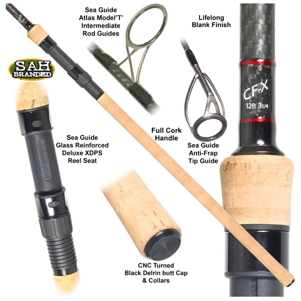 Tackle Box CF-X Black Edition Carp Rod 12ft 3.25lb (50mm) – Full Cork Handle 3 Tackle Box CF-X Black Edition Carp Rod 12ft 3.25lb (50mm) – Full Cork Handle