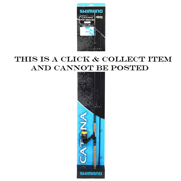 Combo Deal – Shimano Catana Spinning 8ft 10ins MH Rod And Reel Kit 3 Combo Deal – Shimano Catana Spinning 8ft 10ins MH Rod And Reel Kit