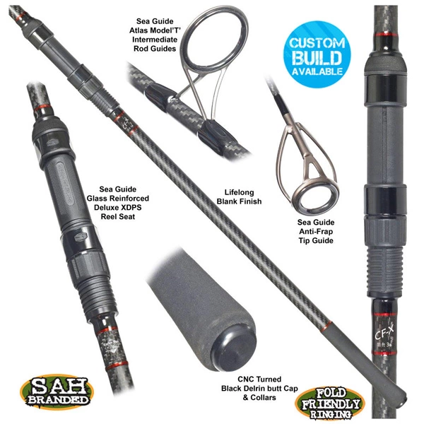 Tackle Box CF-X Black Edition Carp Rod 11ft 3lb 3 Tackle Box CF-X Black Edition Carp Rod 11ft 3lb