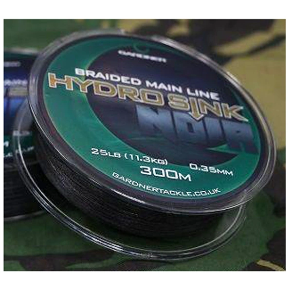 Gardner Hydro Sink Noir Braided Mainline – 25lb – 300m 3 Gardner Hydro Sink Noir Braided Mainline – 25lb – 300m