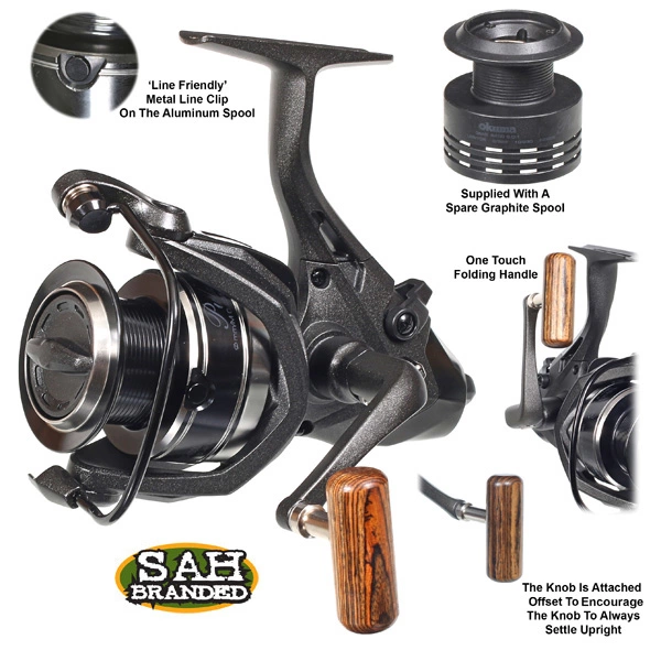 Okuma Pulzar PZB-4000 Baitfeeder Spinning Reel 3 Okuma Pulzar PZB-4000 Baitfeeder Spinning Reel